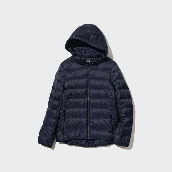 UNIQLO Ultra Light Down Parka Marineblå | 19ENQBMUJ