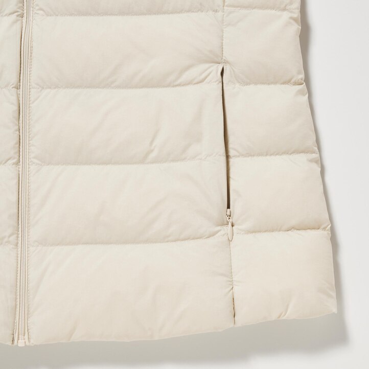 UNIQLO Ultra Light Down Vest Hvite | 18YJIUTXN