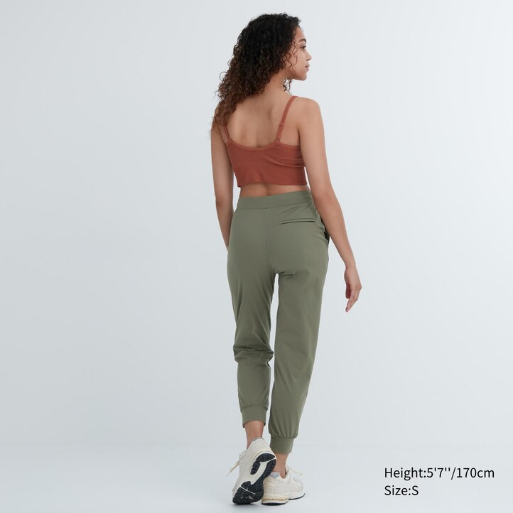 UNIQLO Ultra Stretch Airism Joggers Grønn | 79CZESYFR