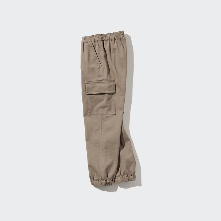 UNIQLO Ultra Stretch Cargo Joggers Beige | 98WPQTVEB