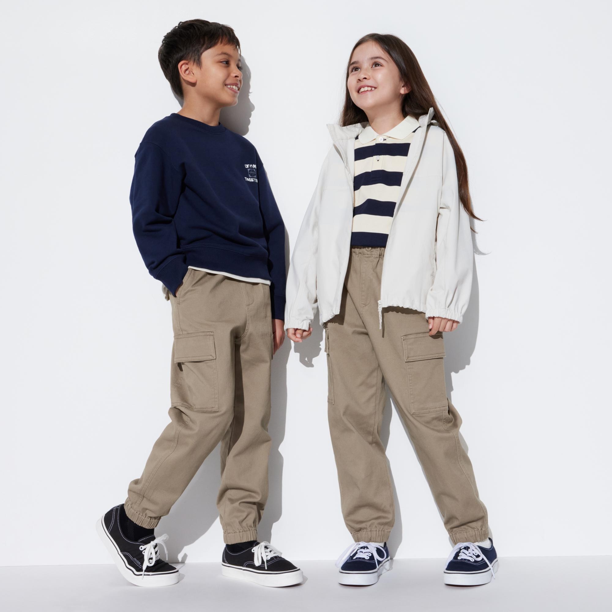 UNIQLO Ultra Stretch Cargo Joggers Beige | 98WPQTVEB