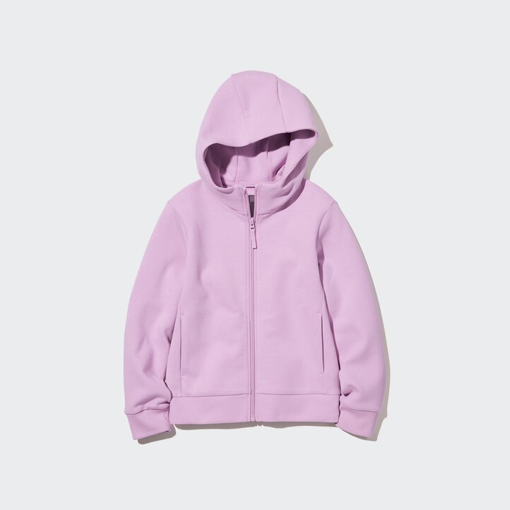 UNIQLO Ultra Stretch Dry Sweat Zipped Hoodie Svarte | 36BSDWMAX