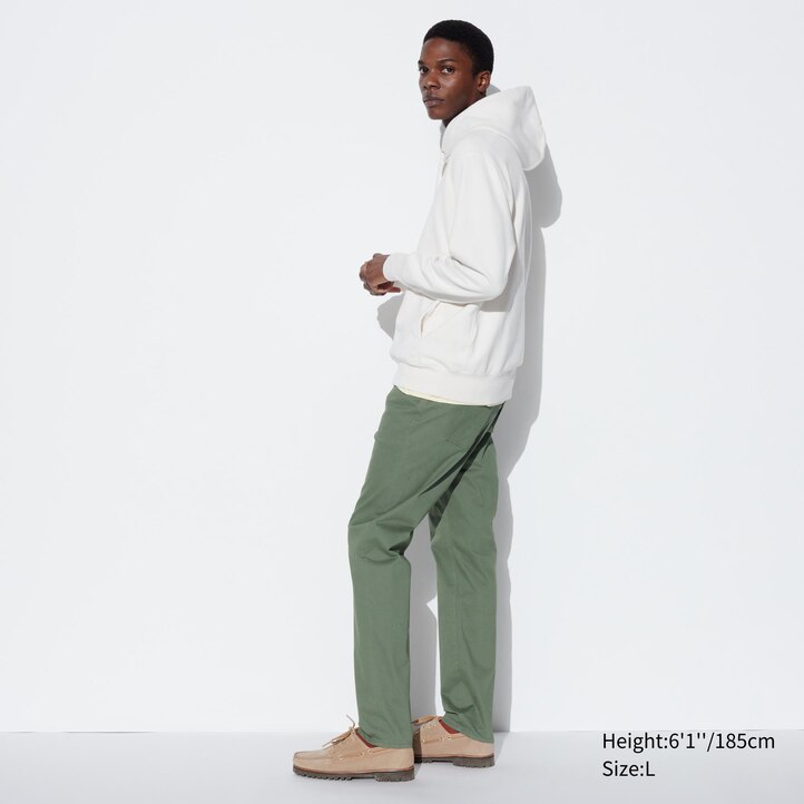 UNIQLO Ultra Stretch Skinny Fit Colour Jeans Olivengrønne | 25SPMRVJZ