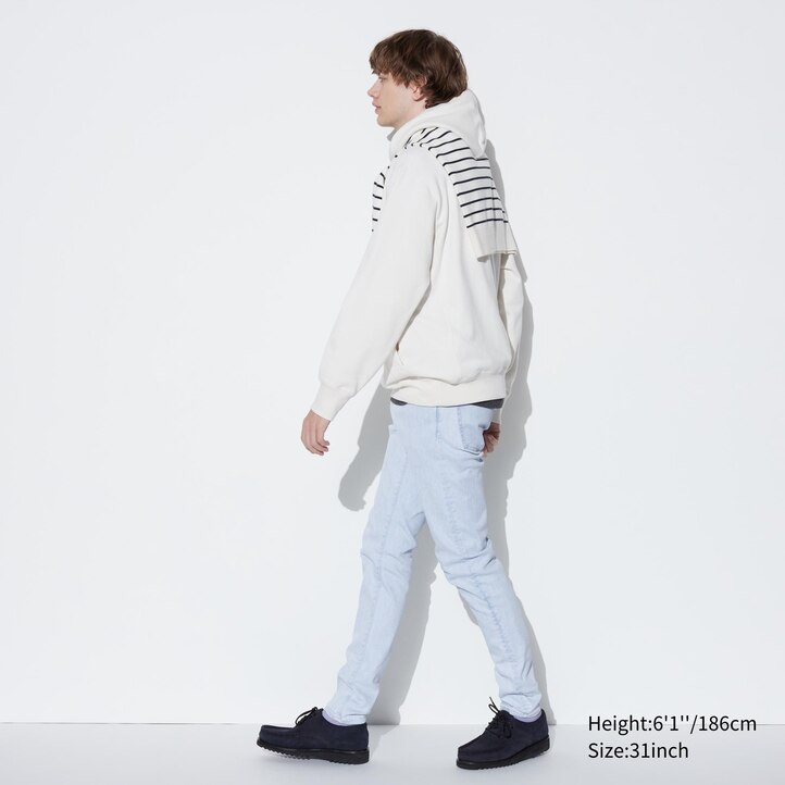 UNIQLO Ultra Stretch Skinny Fit Jeans Svarte | 18STRXZUW