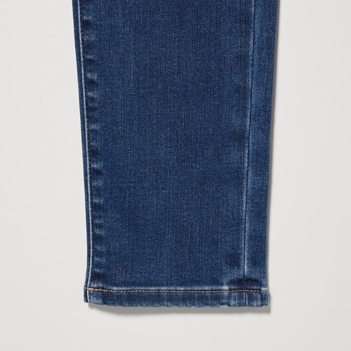 UNIQLO Ultra Stretch Soft Jeans Blå | 46YVQBZKJ