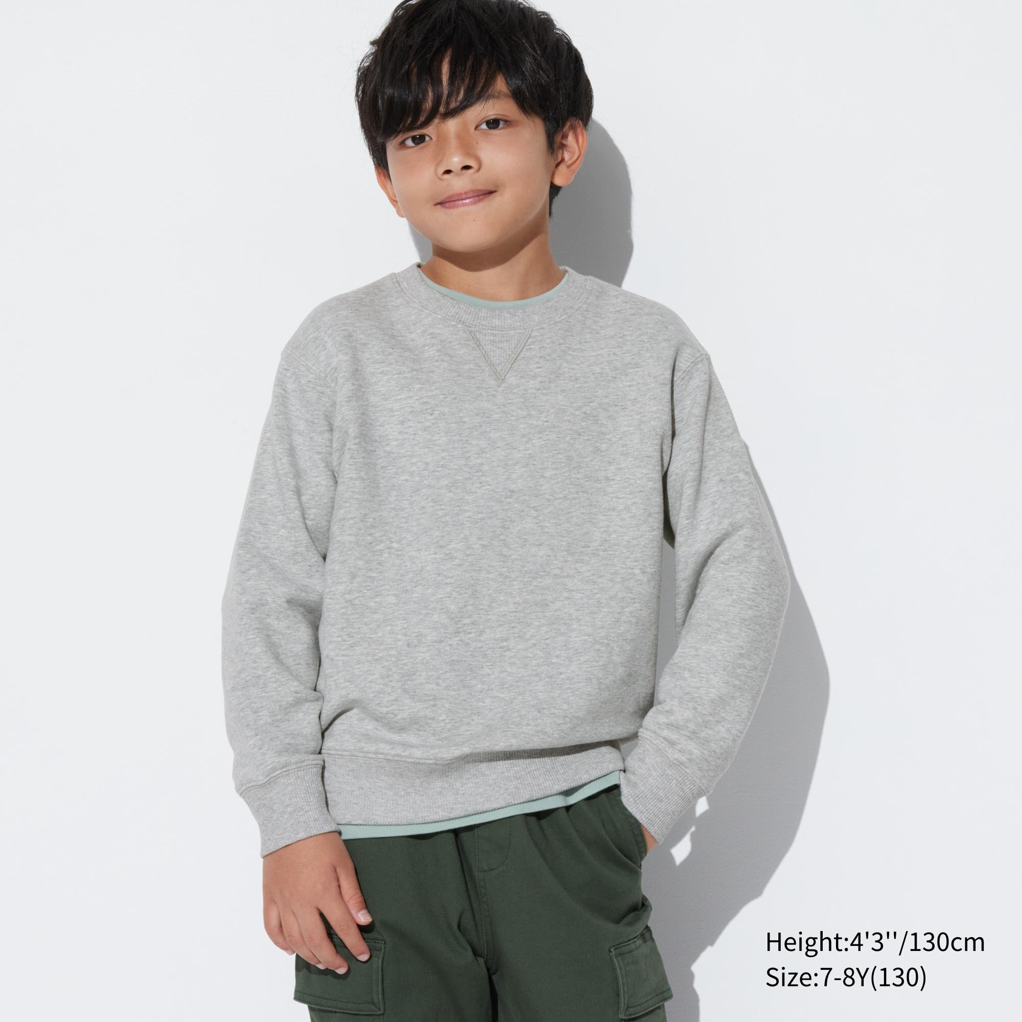 UNIQLO Ultra Stretch Sweatshirt Gray | 58XMOWHZQ