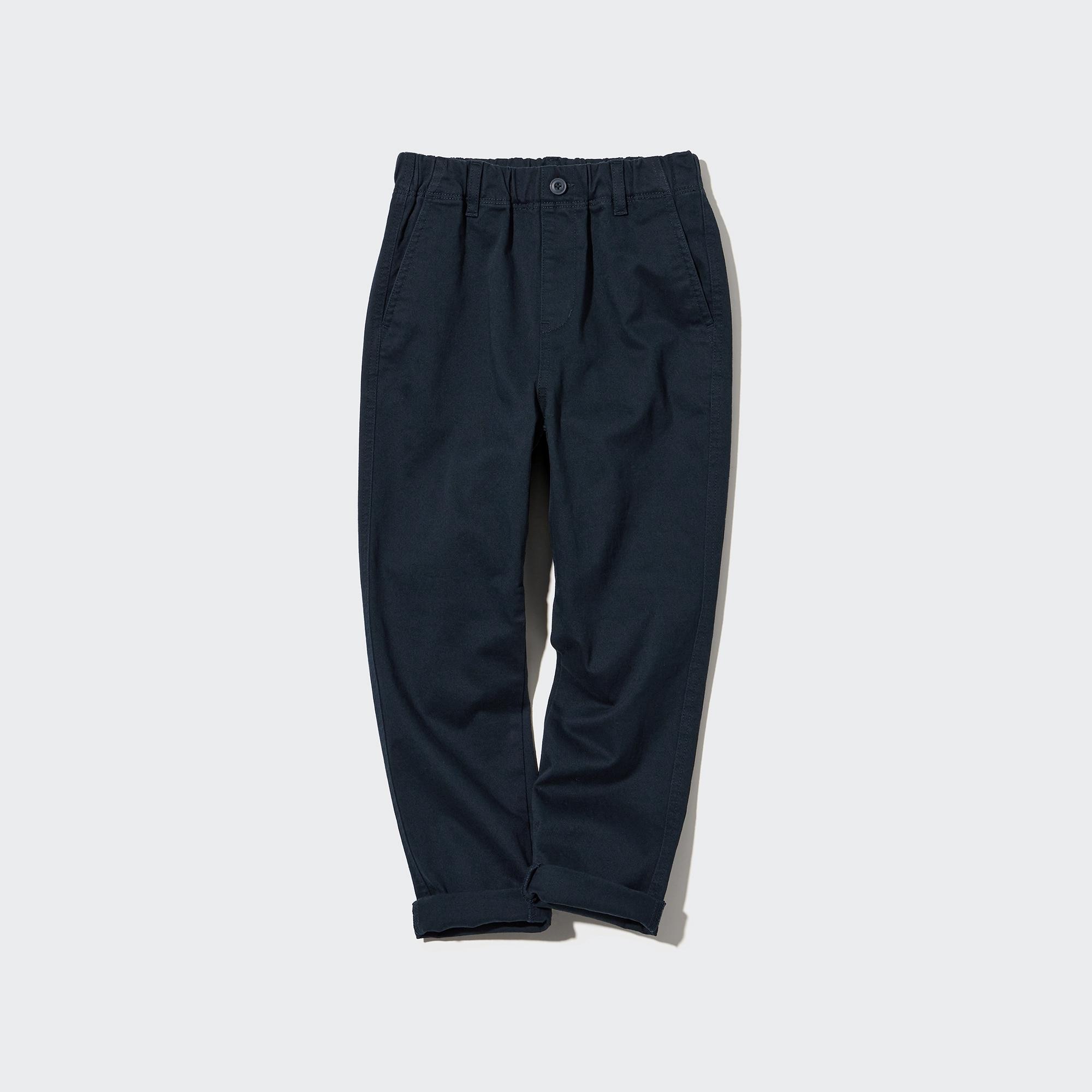 UNIQLO Ultra Stretch Tapered Jeans Marineblå | 78EZAJBQW