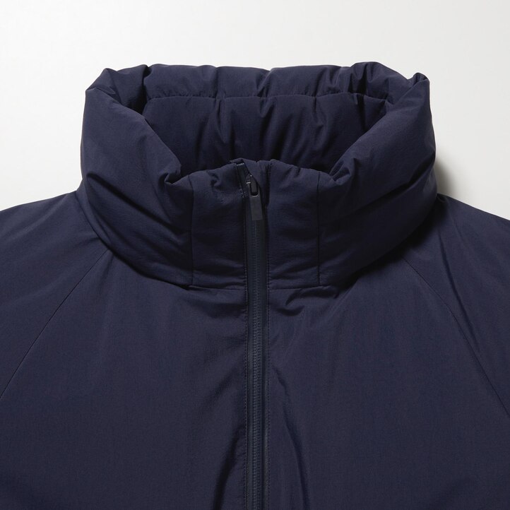 UNIQLO Ultra Warm Hybrid Down Long Coat Svarte | 42MCZQXTU