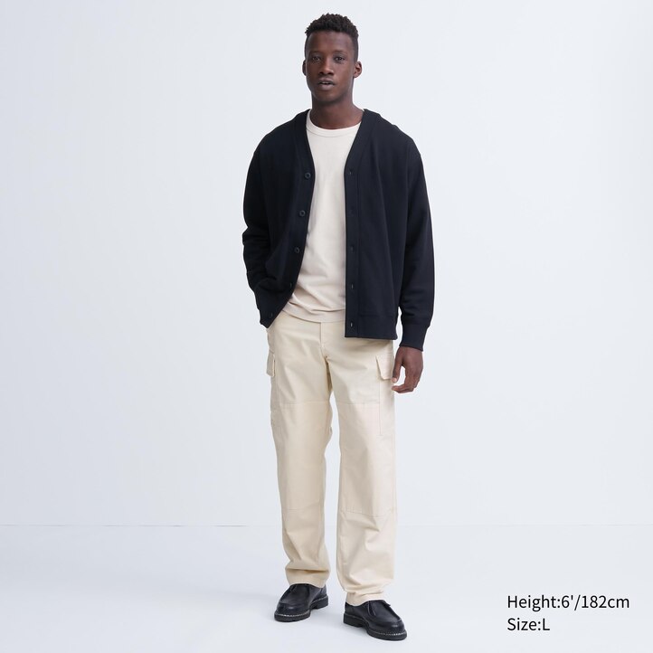 UNIQLO Utility Cargo Trousers Olivengrønne | 58FESWAQN