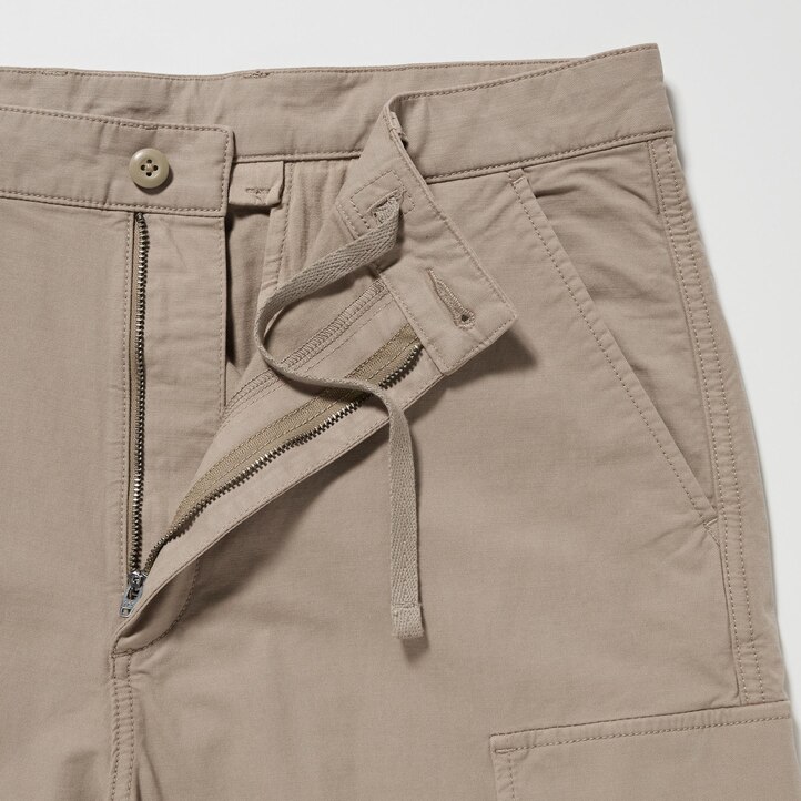 UNIQLO Utility Cargo Trousers Olivengrønne | 58FESWAQN