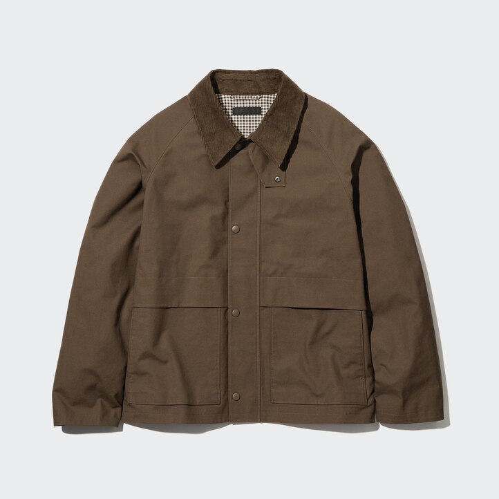 UNIQLO Utility Short Blouson Jacket Svarte | 05XCBKRQA