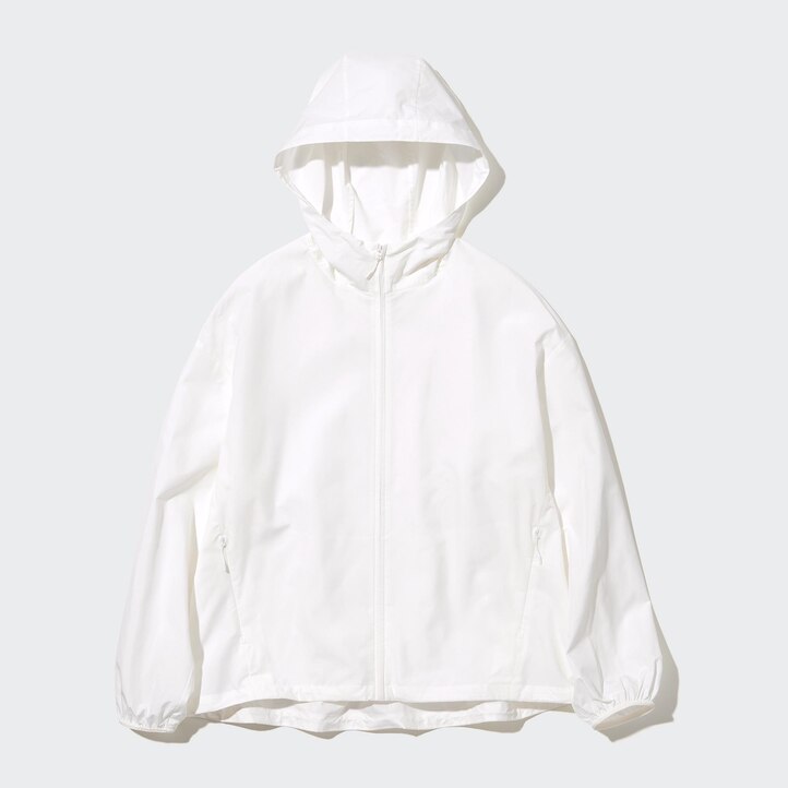 UNIQLO Uv Protection Pocketable Parka Grønn | 93KMTWHBC