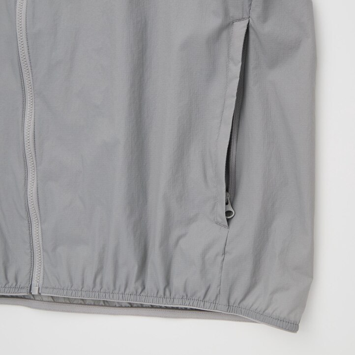 UNIQLO Uv Protection Pocketable Parka Marineblå | 29KYBHCUS