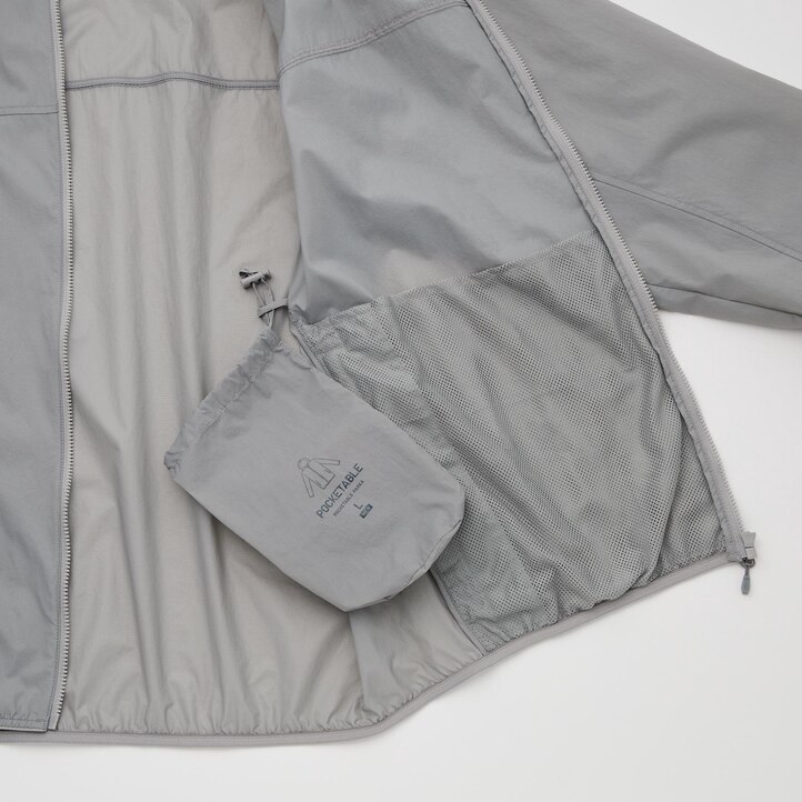 UNIQLO Uv Protection Pocketable Parka Marineblå | 29KYBHCUS