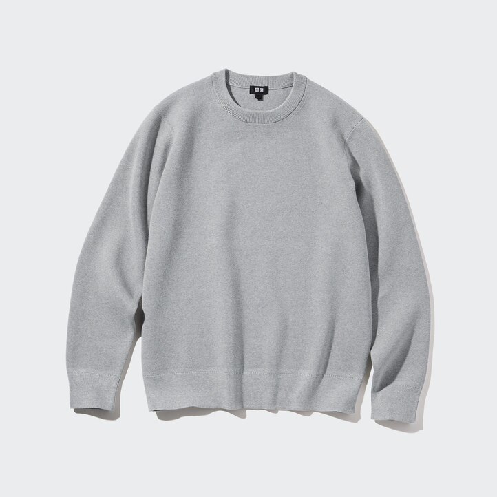 UNIQLO Washable Milano Ribbed Crew Neck Jumper Grønn | 76IZWTEAK