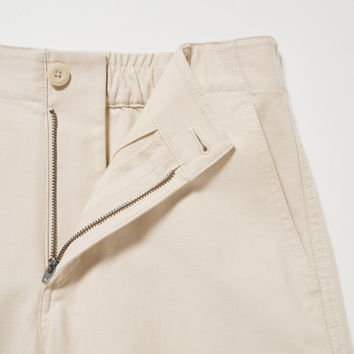 UNIQLO Wide Straight Leg Cargo Trousers Long Mørke | 06UOSVWPT