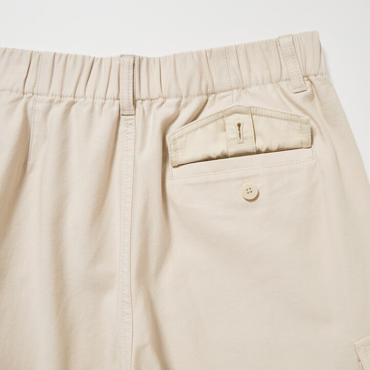 UNIQLO Wide Straight Leg Cargo Trousers Long Mørke | 06UOSVWPT